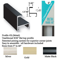 Gold Aluminum Frame Kits