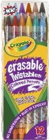 Crayola Erasable Twistable Pencils