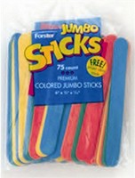 Jumbo Color Craft Sticks