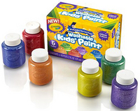 Crayola Washable Glitter Paint 6 Pack