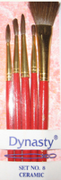 Set 8 Ceramic Brush Set