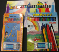 Factis PlastiPastel Crayons