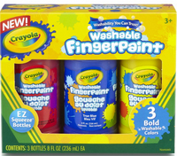 Crayola Fingerpaint Set  BOLD