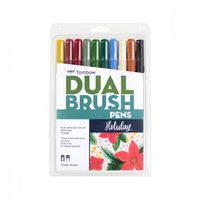 Tombow Holiday Dual Brush Pen Set