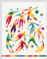 Rainbow White Scratch-Art Paper