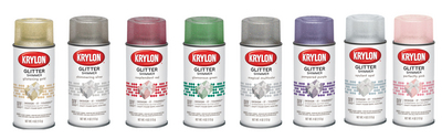 Krylon Glitter Shimmer Spray Paint, 4 oz., Pink