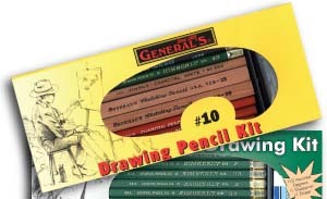 General's Drawing Pencil Kit #10