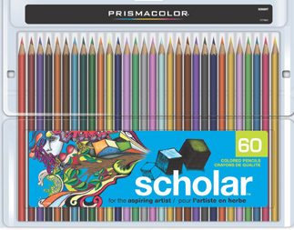 Prismacolor Scholar Art Pencil Set of 60 - 9587541