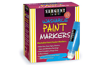 Washable Paint Markers, Sargent Art