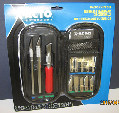 X-Acto Basic Knife Set Carded