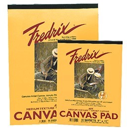 Fredrix Canvas Pad 12 X 16